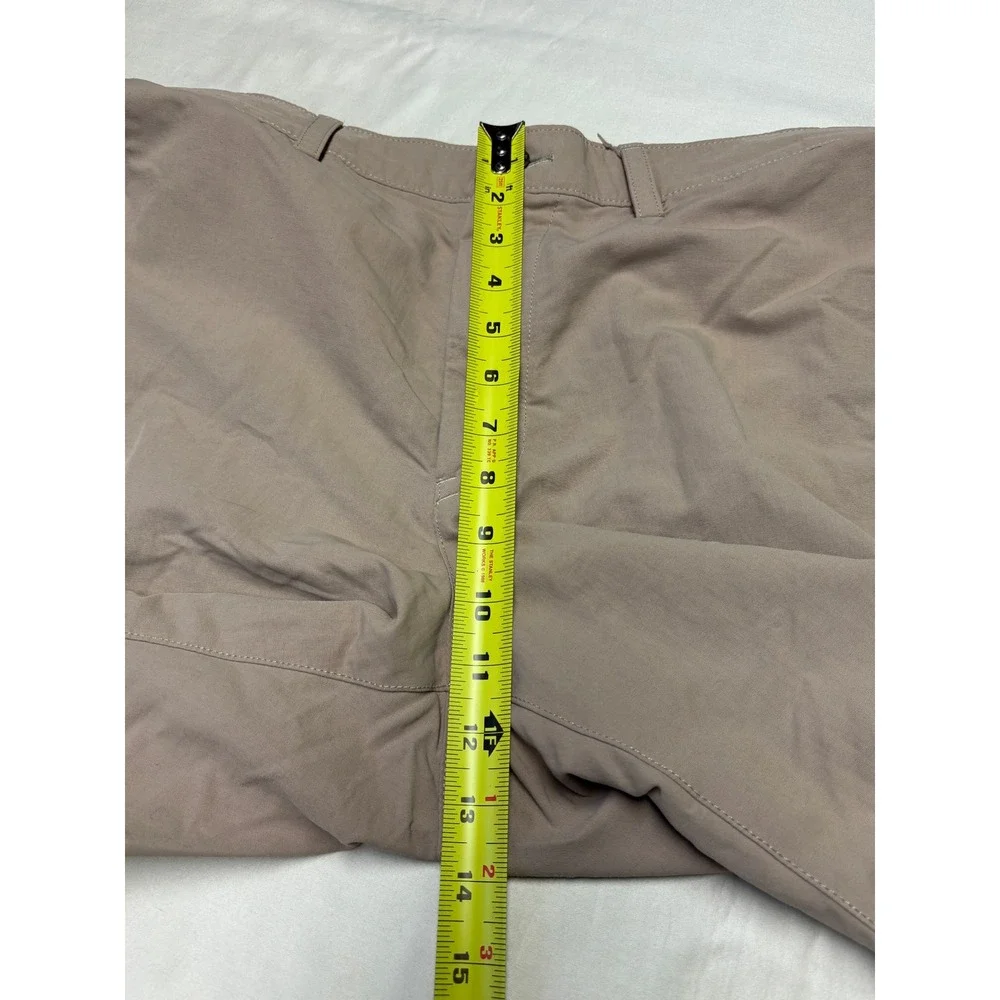 The North Face Mens‎ Horizon 2.0 Shorts Khaki Tan Hiking Stretch Size 38X10